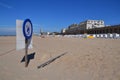 Seafront promenade in Oostende, Belgium