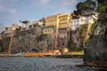 Seafront. Sorrento. Naples. Italy Royalty Free Stock Photo