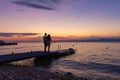 A seafront of Supetar town on Brac island