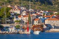 A seafront of Supetar town on Brac island