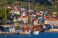 A seafront of Supetar town on Brac island