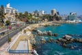 Seafront in Vina del Mar, Chile Royalty Free Stock Photo