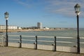 Seafront at Worthing, Sussex, England Royalty Free Stock Photo