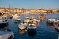 The seafrontin Rovinj town, Istra, Croatia