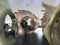 The SeaGlass Carousel at The Battery Park in New York