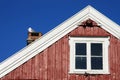 Seagull on the chimney Royalty Free Stock Photo