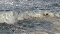 Seagulls Flying Close Over Ocean Waves Depoe Bay Oregon