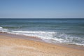 Seagulls are lounging on the beach. Royalty Free Stock Photo