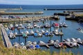Seaham Harbour and Marina Royalty Free Stock Photo