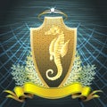 The Seahorse shield