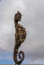 Seahorse statue, Tarajalejo, Spain