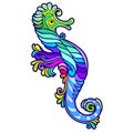 Seahorse Tattoo Decorative