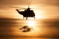 Seaking helicopter Royalty Free Stock Photo