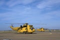 Seaking search and rescue helicopter Royalty Free Stock Photo