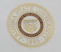 Seal of Arizona State University Royalty Free Stock Photo