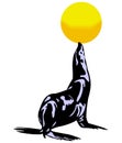 Seal with ball