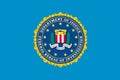 seal of the Federal Bureau of Investigation Royalty Free Stock Photo