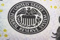 Seal of the Federal Reserve Royalty Free Stock Photo