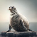 Sea Lion Full Body. Generative AI