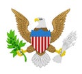 Seal of the President of the United States Isolated