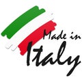 seal of quality Made in Italy