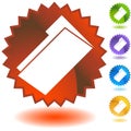 Seal Set - Document Folder Royalty Free Stock Photo