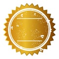 seal stamp guaranted icon Royalty Free Stock Photo