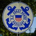 Seal of the United States Coast Guard Auxiliary Royalty Free Stock Photo