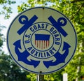 Seal of the United States Coast Guard Auxiliary Royalty Free Stock Photo