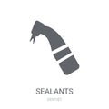 Sealants icon. Trendy Sealants logo concept on white background