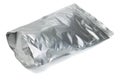 Sealed aluminum foil bag Royalty Free Stock Photo