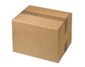 Sealed cardboard box