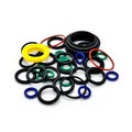 Seals for mtb bikes and shock absorber Royalty Free Stock Photo