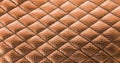 Seam black leather texture background. Organic leather background. Black natural leather texture. Royalty Free Stock Photo