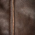 Seam on leather product Royalty Free Stock Photo