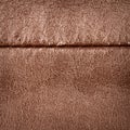 Seam on leather product Royalty Free Stock Photo