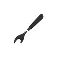 BW icon - Seam ripper Royalty Free Stock Photo