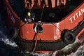 Seaman on a Polish Tug Boat near Danzig, Poland