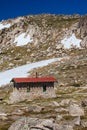 Seamans Hut in Kosciuszko National Park in Australia Royalty Free Stock Photo