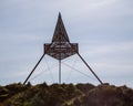 Seamark at Skagen on the northern tip of Jutland Denmark