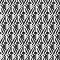 Seamless vector Art Deco pattern geometric background