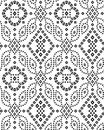 seamless traditional Indian chunri bandana seamless pattern Royalty Free Stock Photo