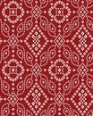 seamless traditional Indian chunri bandana seamless pattern