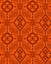 seamless traditional Indian chunri bandana seamless pattern Royalty Free Stock Photo