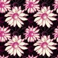 Seamles flower pattern