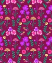 Seamles Flower Pattern.