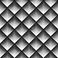 Seamles Gradient Rhombus Grid Pattern. Abstract Geometric Background Design Royalty Free Stock Photo
