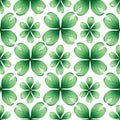 Seamles, Happy St Patrick's Day Background Holiday Illustration. Green Saint Patrick Generative AI design