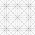 Seamlesly repeatable diagonal, oblique, slanting lines graph paper pattern. Slope, skew grid, mesh. Draft, drawing, plotting paper