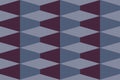 Seamless, abstract background pattern made with rhomboidal shapes.